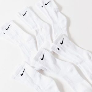 White Nike Socks